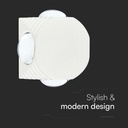 V-TAC Aplique LED Redondo - IP54 - Blanco - 4W - 390 Lumens - 4000K-extra-3.webp