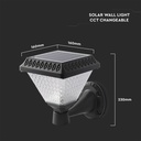Aplique Solar V-TAC - IP44 - Negro - 0.8W- 75 Lumens - 3IN1-extra-3.webp