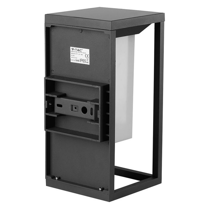 Aplique Solar V-TAC - Samsung - IP65 Impermeable - Gris - 2W - 220 Lumens - 3000K-extra-4.webp