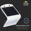 Aplique Solar V-TAC - IP65 Estanco - Blanco - 3W - 400 Lumens - 4000K + 3000K-extra-7.webp