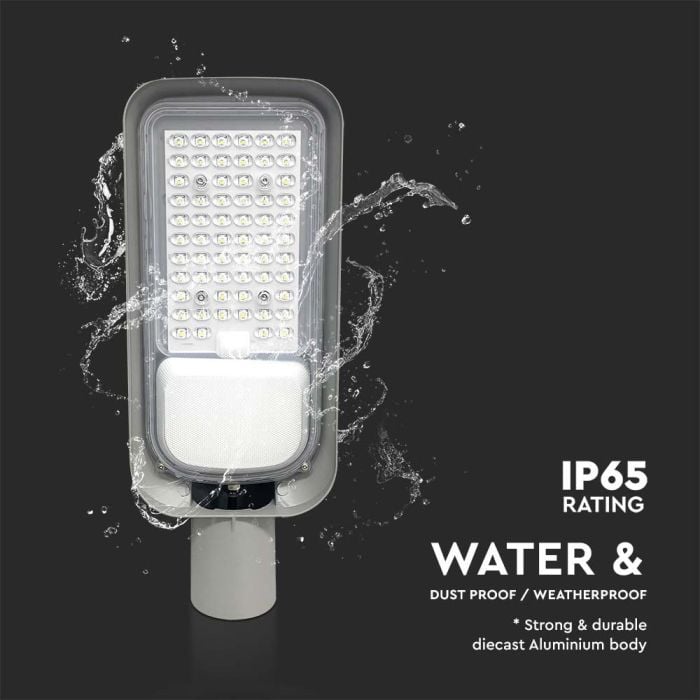 V-TAC LED Slim Farola - IP65 Impermeable - Negro - 50W- 4270 Lumens - 4000K-extra-6.webp
