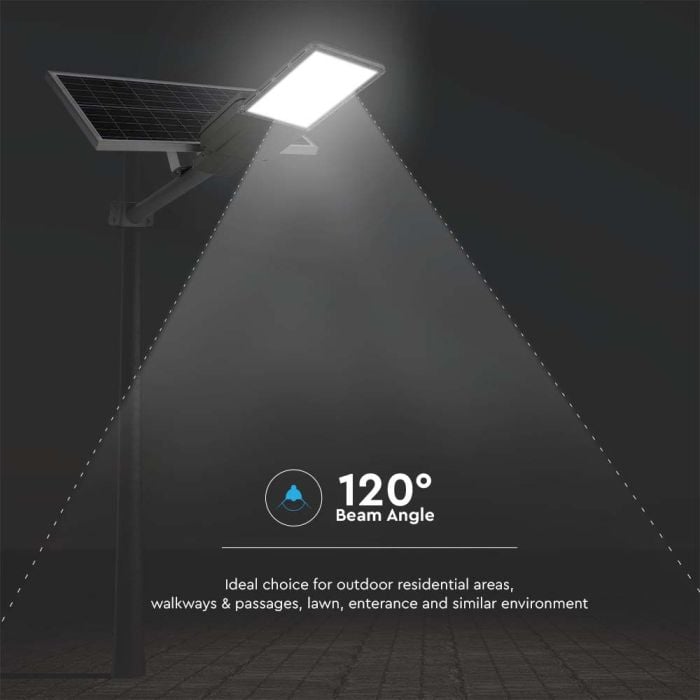 V-TAC Farola Solar - IP65 Impermeable - 3000 Lumens - 4000K-extra-8.webp