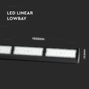 Campana lineal LED V-TAC- Samsung - IP54 - Negro - 200 - 24000 Lúmenes - 6500K-extra-6.webp