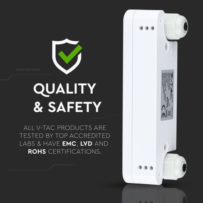 Sensor de movimiento por microondas V-TAC - IP65 resistente al agua-extra-6.webp