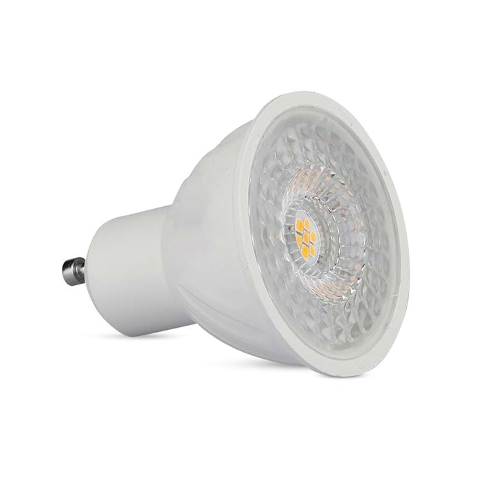 V-TAC LED Dimmable Spot Light - GU10 - Lente 110° - IP20 - Blanco - 6W - 445 Lumens - 4000K - Pack de 10-extra-5.webp