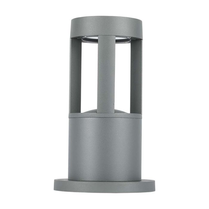 V-TAC Bolardo de Luz Exterior - IP65 Impermeable - Gris - 10W - 1000 Lúmenes - 4000 K - 25CM-extra-5.webp