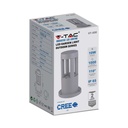V-TAC Bolardo de Luz Exterior - IP65 Impermeable - Gris - 10W - 1000 Lúmenes - 4000 K - 25CM-extra-7.webp