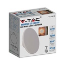 Aplique Moderno LED V-TAC - 100lm/w - IP65 Estanco - 12W - 1200 Lumens - 3000K - 160MM-extra-7.webp