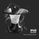 V-TAC Solar Sensor Luz de Pilar - IP65 Impermeable - Negro - 15W- 2200 Lumens - 6000K + 4000K-extra-10.webp