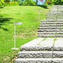 V-TAC Lámpara de Bolardo de Exterior - IP65 Impermeable - Cuerpo Blanco - 6W- 520 Lumens - 3000K-extra-2.webp