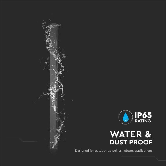 V-TAC LED Aplique Moderno - IP65 Impermeable - Cuerpo Negro - 10W - 1300 Lumens - 4000K-extra-6.webp