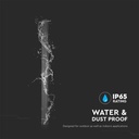 V-TAC LED Aplique Moderno - IP65 Impermeable - Cuerpo Antracita - 23W - 2875 Lumens - 3000K-extra-6.webp