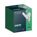 V-TAC LED Aplique Moderno - Foco 2 Vias - IP44 - Cuerpo Blanco - 6W- 620 Lumens - 4000K-extra-9.webp