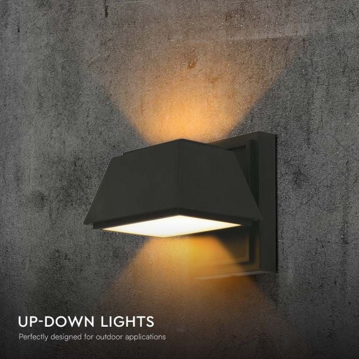 V-TAC LED Aplique Moderno - Arriba Abajo - IP65 Impermeable - Cuerpo Negro - 15W- 1950 Lumens - 4000K-extra-3.webp