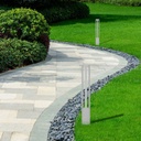 Luz LED para Bolardo - IP65 Impermeable - Blanco - 10W - 1000 Lumens - 3000K - 80CM-extra-2.webp