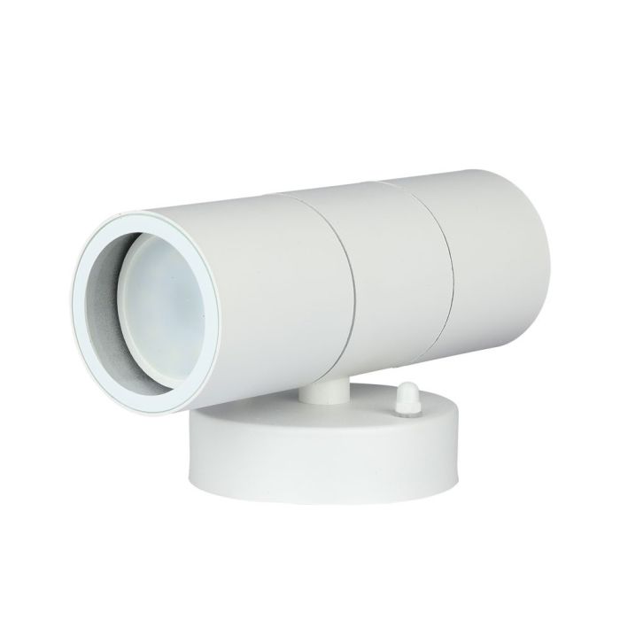 V-TAC Lámpara de Pared Exterior - UP - Down - Accesorios de Pared - Soporte GU10 - IP44 - Blanco Mate-extra-9.webp