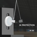 Luz de Cúpula Redonda LED - Mamparo - Samsung - 130lm/w - IP65 Impermeable - 20W - 2600 Lumens - 3IN1-extra-8.webp