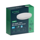 V-TAC LED Plafón redondo - Samsung - Sensor - IP44 - Negro - 36W- 3820 Lumens - 4000K - 420MM-extra-9.webp
