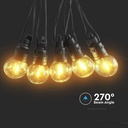 V-TAC Guirnalda solar - IP44 - 0.5W- 300 Lumens - 3000K - 12m-extra-5.webp