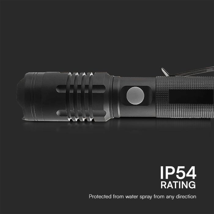 V-TAC Linterna - Linterna - IP54 - Negro - 10W - 1000 Lumens-extra-6.webp