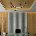 V-TAC Luz de Techo de Diseño - IP20 - Negro + Cuerpo de Latón - 20W - 2500 Lumens - 4000K-extra-2.webp