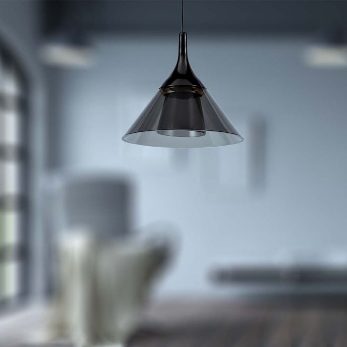 V-TAC Luz de Techo de Diseño - IP20 - Cuerpo Negro - 9W- 1000 Lumens - 3000K-extra-2.webp