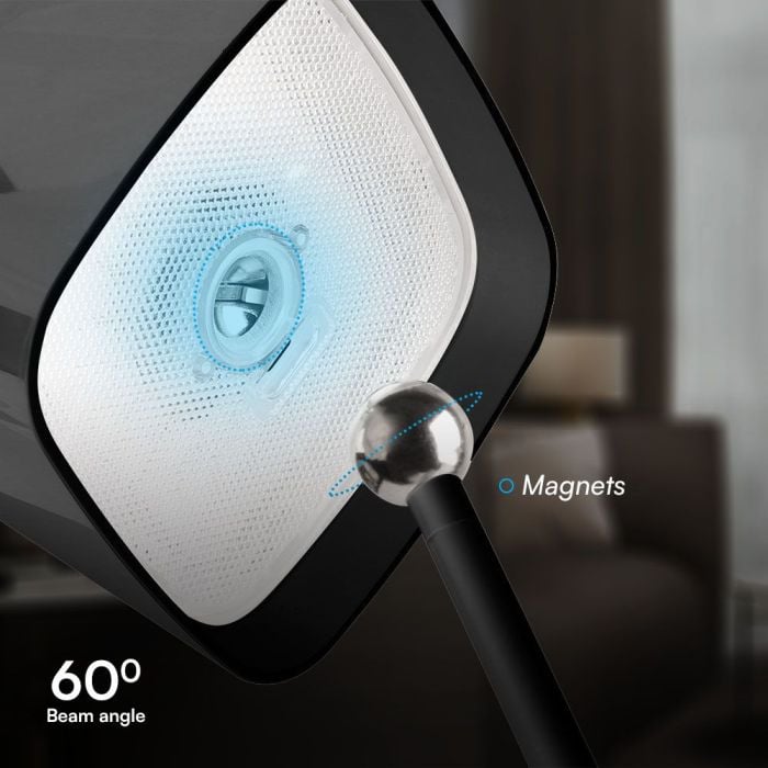 V-TAC Lámpara Solar Magnética de Mesa - IP65 Impermeable - Blanca - 5W- 400 Lumens - 3IN1-extra-9.webp