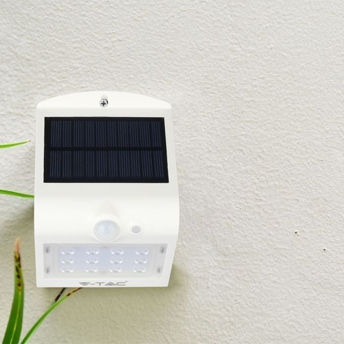 Aplique Solar V-TAC - IP65 Estanco - Blanco - 3W - 400 Lumens - 4000K + 3000K-extra-2.webp
