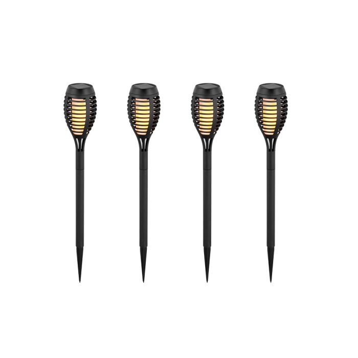 V-TAC Solar Flame Stick Lights - IP44 - Negro - 1W - 2200K  - Pack de 16-extra-1.webp
