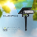 Luz Solar para Jardín V-TAC - IP65 Impermeable - Negra - 80 Lumens - 3000K-extra-4.webp