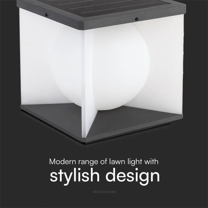 V-TAC Lámpara solar para césped - IP65 Impermeable - 3000K-extra-5.webp