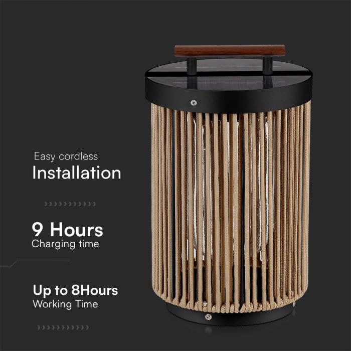 V-TAC Lámpara solar para césped - IP65 Impermeable - 3000K-extra-4.webp