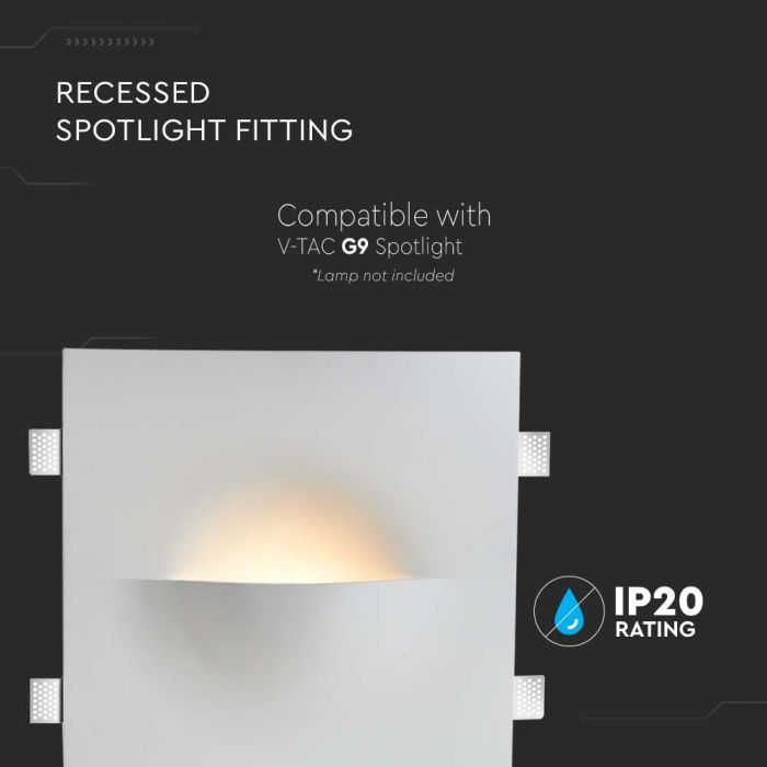 V-TAC LED Dicroica - G9 Iluminación de pared - IP20 - Blanco-extra-3.webp