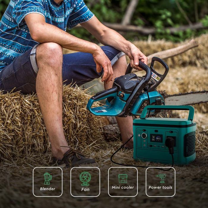 V-TAC Batería Portátil - Verde - 600W-extra-13.webp