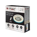 Ventilador de caja V-TAC - Motor CA - Blanco + Anillo Gris - 45W- 3000 Lumens - 3IN1-extra-3.webp