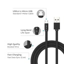 Cable USB V-TAC - Serie Ruby - Negro-extra-4.webp