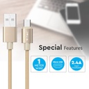 V-TAC Cable USB - Platinum Series - Oro-extra-4.webp