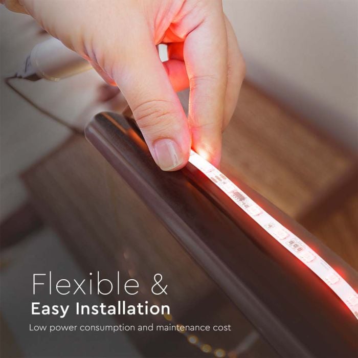 Kit de tiras LED inteligentes - IP65 - RGB - rollo de 10m-extra-5.webp
