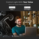 V-TAC Tira de luz LED Kits - 5m - IP65 Impermeable - RGB + 3IN1-extra-9.webp