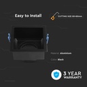 Foco LED V-TAC - Empotrable - GU10 - IP20 - Negro-extra-5.webp