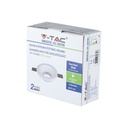 V-TAC LED Aro redondo - Empotrable - GU10 - IP20 - Blanco-extra-8.webp
