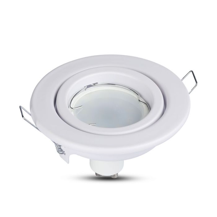 V-TAC LED Aro redondo - Empotrable - GU10 - IP20 - Blanco-extra-6.webp