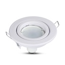 V-TAC LED Aro redondo - Empotrable - GU10 - IP20 - Blanco-extra-6.webp