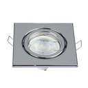 V-TAC LED Aro cuadrado - Empotrable - GU10 - IP20 - Acero inoxidable-extra-5.webp