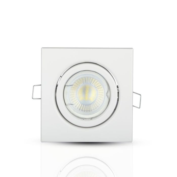 V-TAC LED Aro cuadrado - Empotrable - GU10 - IP20 - Blanco-extra-5.webp