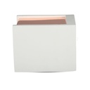 V-TAC LED Aro de yeso cuadrado- Accesorios de Superficie - GU10 - IP20 - Blanco + Oro Rosa Mate-extra-10.webp