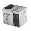 V-TAC Aro de yeso / hormigón cuadrado LED - Accesorios de superficie - GU10 - IP20 - Gris + Oro rosa mate-extra-11.webp