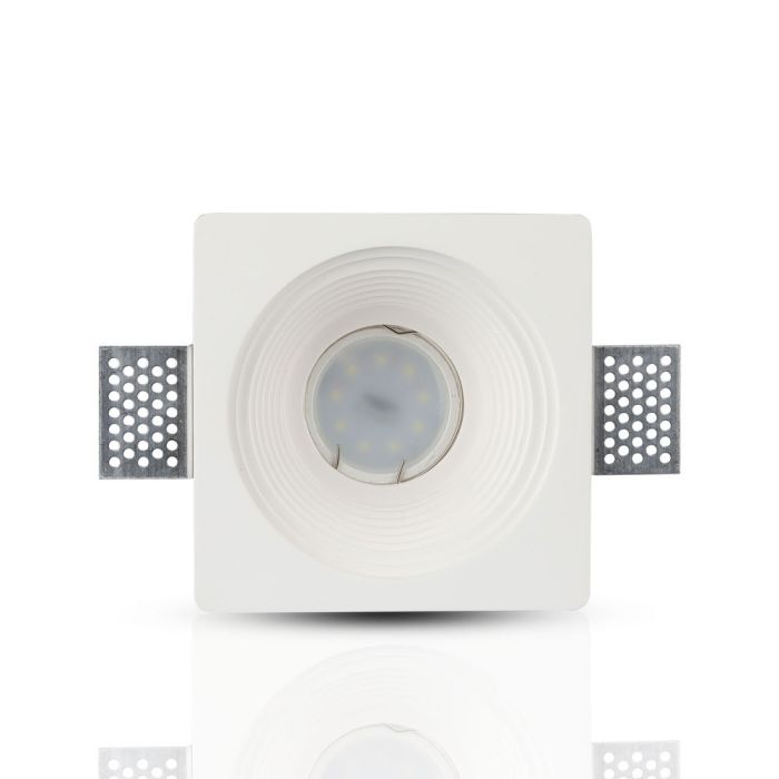 V-TAC LED  Aro de yeso redondo- Empotrable - GU10 - IP20 - Blanco-extra-5.webp