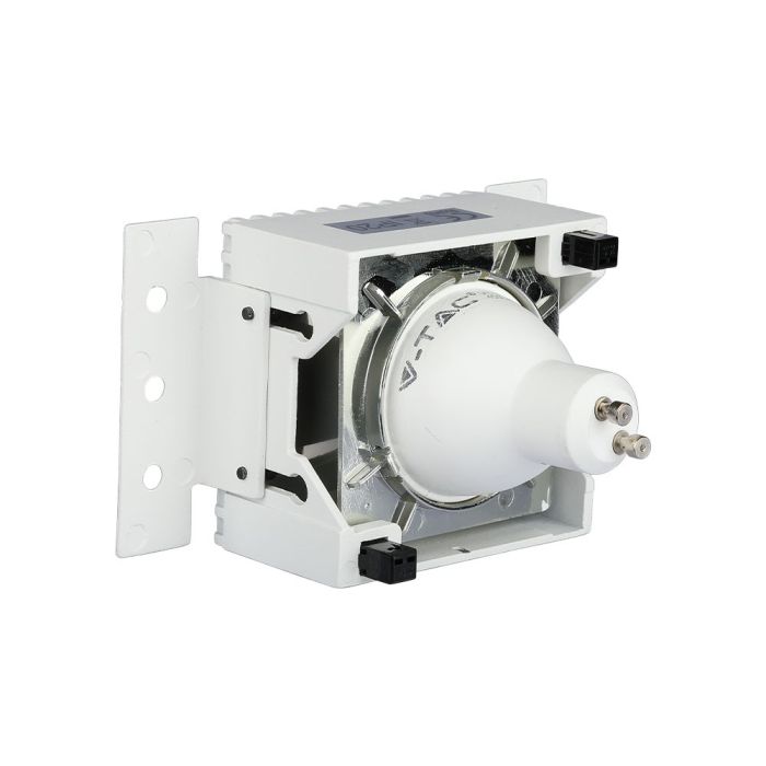 V-TAC Aro cuadrado LED - Reflector - GU10 - Blanco + Cromo-extra-8.webp