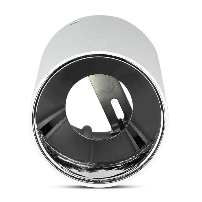 V-TAC LED Aro redondo - Accesorios de Superficie - GU10 - IP20 - Blanco + Cromo-extra-8.webp